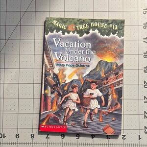 Scholastic Adventure Book with Fiery Cover